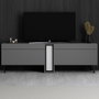 Hanah Home Nova Soporte para TV Antracita con Iluminación LED